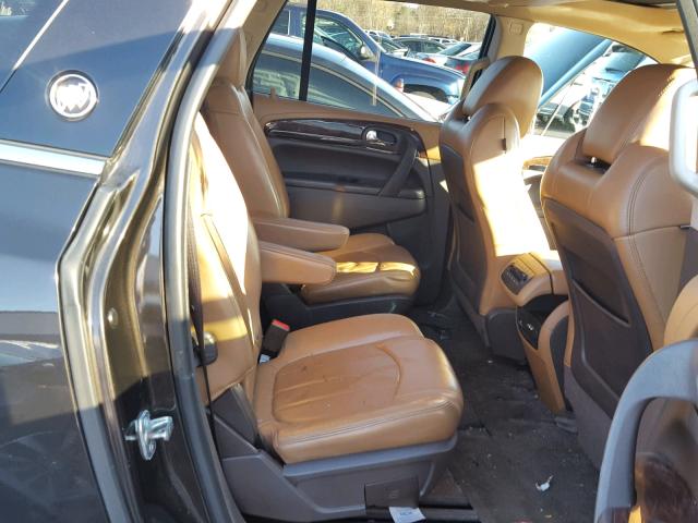 5GAKVCKD0DJ155466 - 2013 BUICK ENCLAVE BLACK photo 6