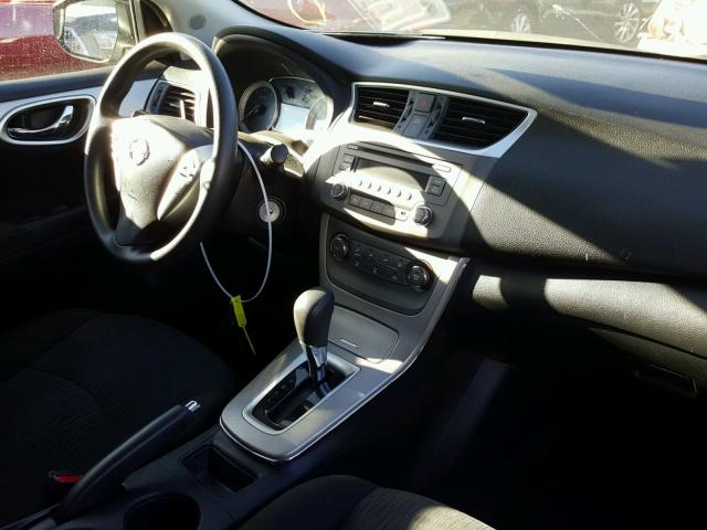 3N1AB7AP0EY311866 - 2014 NISSAN SENTRA S GRAY photo 9