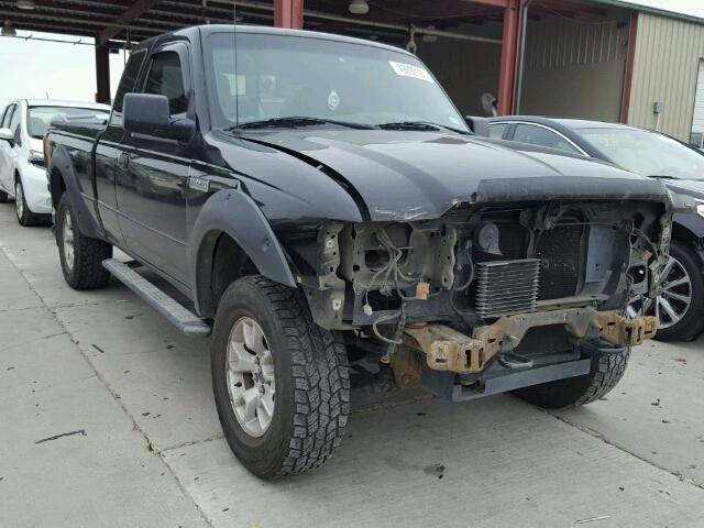 1FTYR15E87PA78577 - 2007 FORD RANGER SUP BLACK photo 1