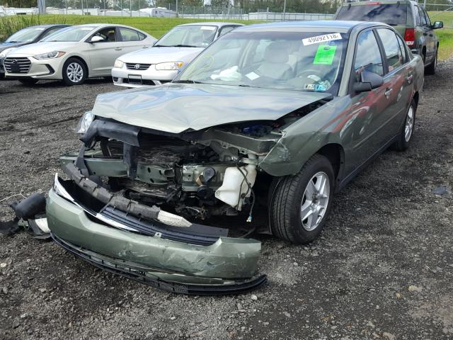 1G1ZT52824F188353 - 2004 CHEVROLET MALIBU LS მწვანე ფოტო 2