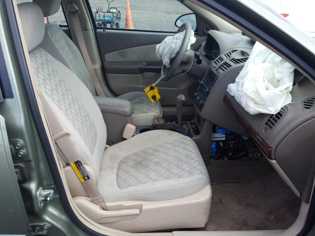 1G1ZT52824F188353 - 2004 CHEVROLET MALIBU LS მწვანე ფოტო 5