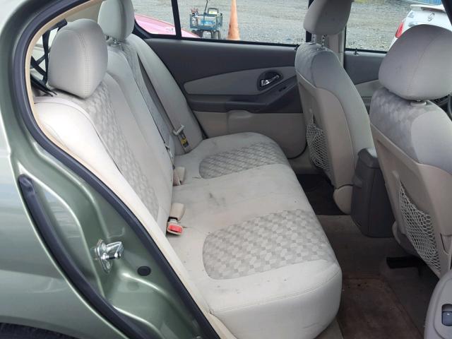 1G1ZT52824F188353 - 2004 CHEVROLET MALIBU LS მწვანე ფოტო 6