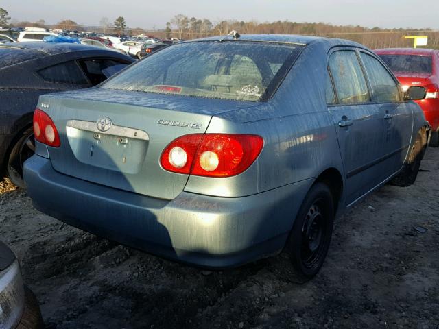 1NXBR32E26Z682868 - 2006 TOYOTA COROLLA CE BLUE photo 4