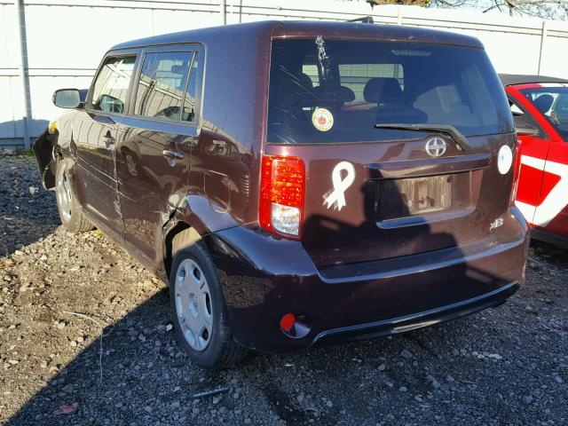 JTLZE4FE7DJ047775 - 2013 TOYOTA SCION XB PURPLE photo 3