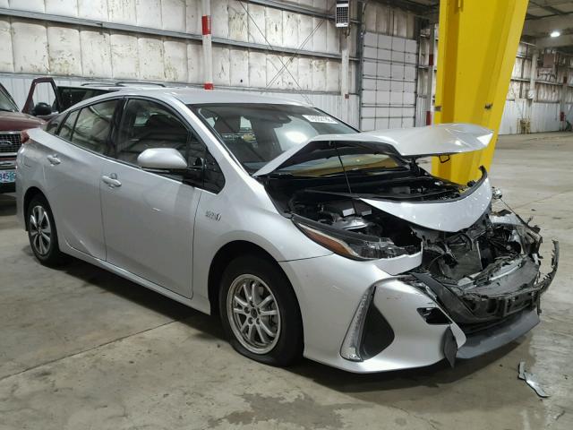 JTDKARFP0H3003831 - 2017 TOYOTA PRIUS PRIM ნაცრისფერი ფოტო 1