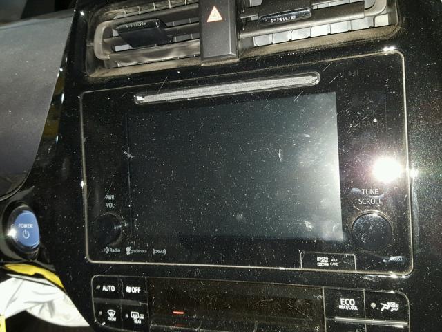 JTDKARFP0H3003831 - 2017 TOYOTA PRIUS PRIM ნაცრისფერი ფოტო 9