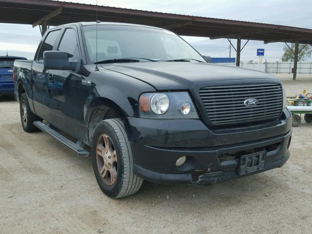 1FTPW12V47KC78877 - 2007 FORD F150 SUPER BLACK photo 1