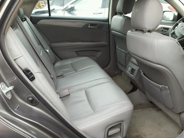 4T1BK36B67U243663 - 2007 TOYOTA AVALON XL Сұр фото 6
