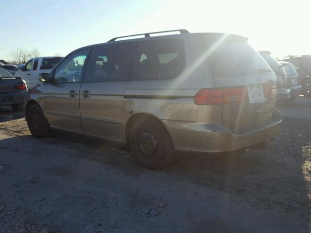 2HKRL18903H013121 - 2003 HONDA ODYSSEY EX BEIGE photo 3