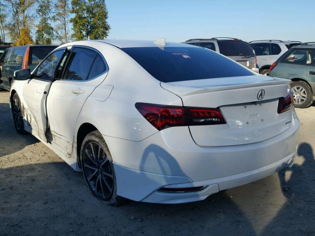 19UUB3F52GA004038 - 2016 ACURA TLX TECH WHITE photo 3