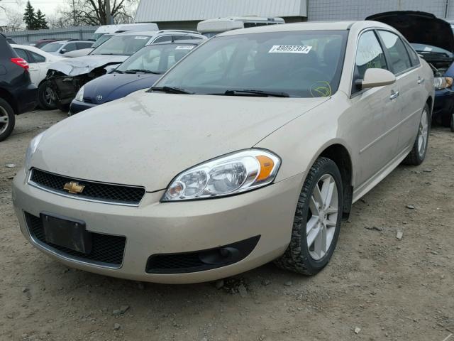 2G1WC5E38C1255210 - 2012 CHEVROLET IMPALA LTZ GOLD photo 2