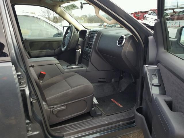 1FMEU3BE3AUA04439 - 2010 FORD EXPLORER S 绿色 照片 5