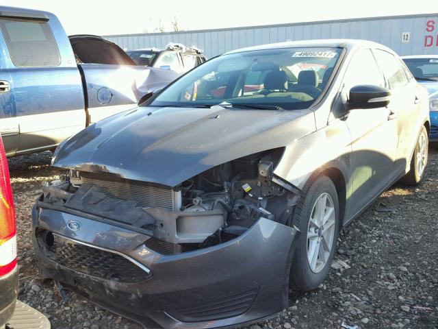 1FADP3F29FL355382 - 2015 FORD FOCUS SE GRAY photo 2