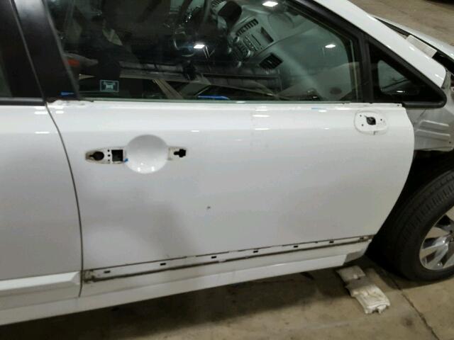 2HGFA16829H320490 - 2009 HONDA CIVIC EX თეთრი ფოტო 10