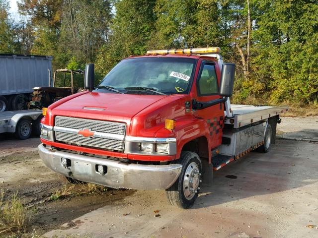 1GBE5E1183F504443 - 2003 CHEVROLET C5500 C5C0 RED photo 2