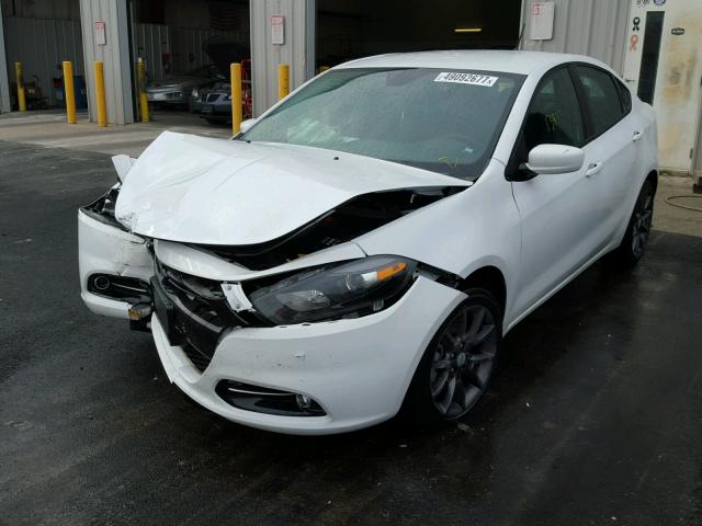 1C3CDFFA3GD820424 - 2016 DODGE DART SXT S WHITE photo 2