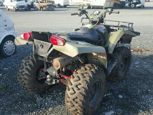 4XAMH50A05A626219 - 2005 POLARIS SPORTSMAN GREEN photo 4