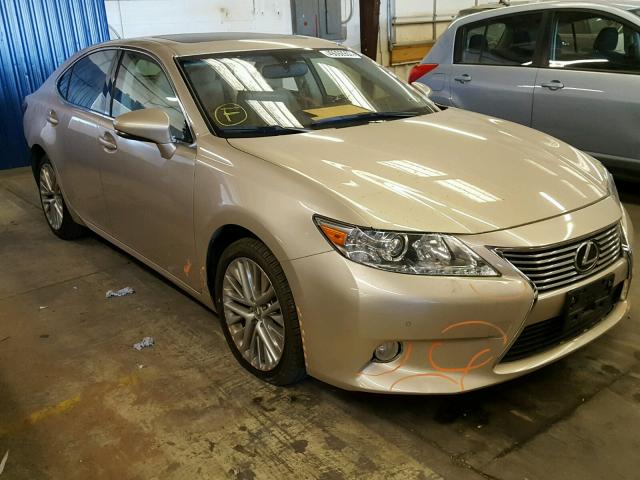 JTHBK1GG2D2010730 - 2013 LEXUS ES 350 GOLD photo 1