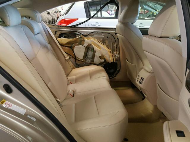 JTHBK1GG2D2010730 - 2013 LEXUS ES 350 GOLD photo 6