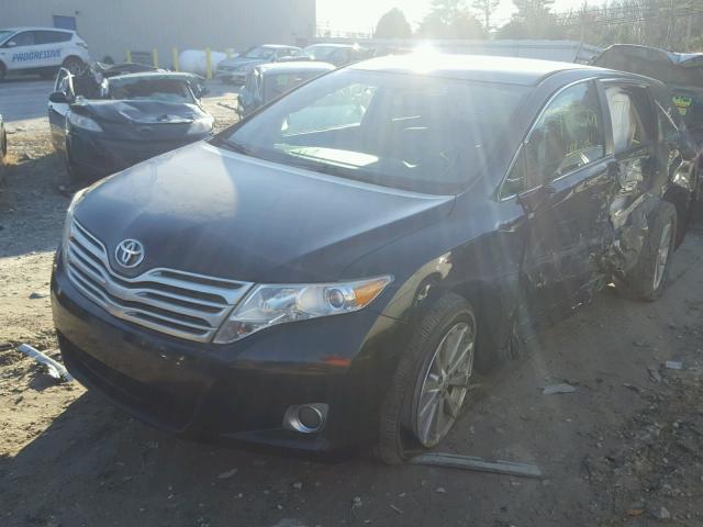 4T3ZE11A79U012256 - 2009 TOYOTA VENZA BASE BLACK photo 2