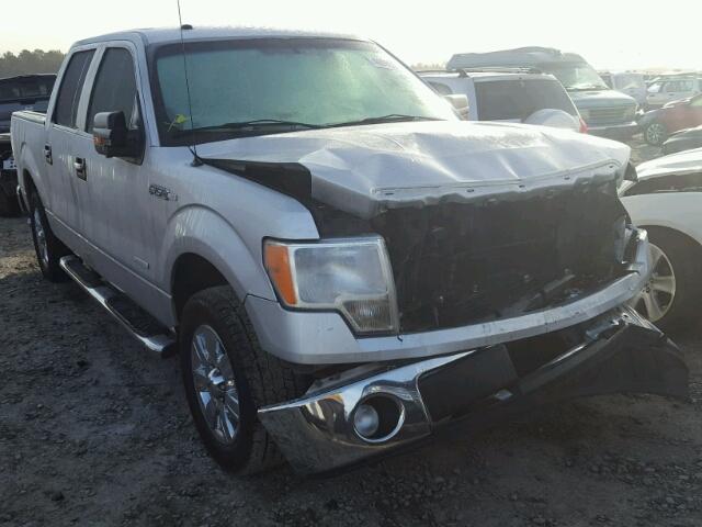 1FTFW1CTXBFD09401 - 2011 FORD F150 SUPER SILVER photo 1