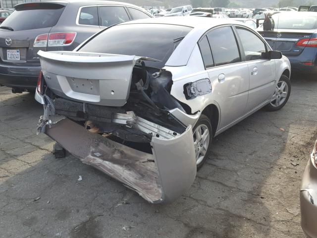 1G8AJ55F57Z140718 - 2007 SATURN ION LEVEL SILVER photo 4