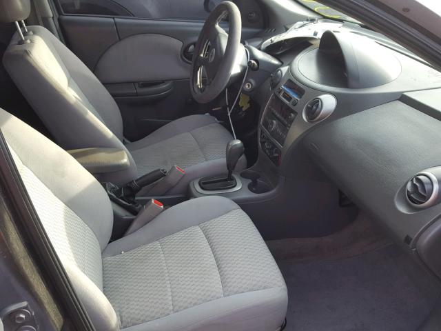 1G8AJ55F57Z140718 - 2007 SATURN ION LEVEL SILVER photo 5