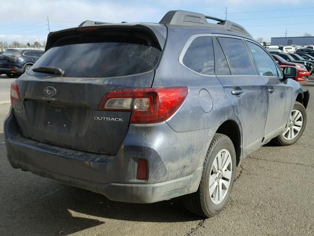 4S4BSBCC1F3209044 - 2015 SUBARU OUTBACK 2. BLUE photo 4