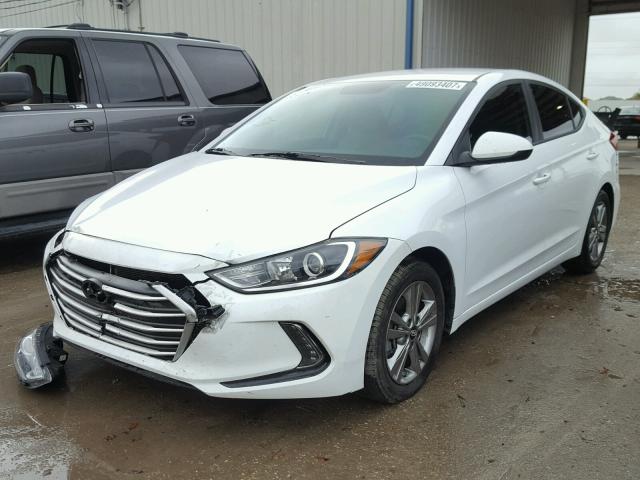 5NPD84LFXHH041932 - 2017 HYUNDAI ELANTRA SE WHITE photo 2