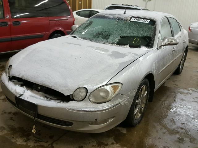 2G4WE567951283910 - 2005 BUICK LACROSSE C SILVER photo 2