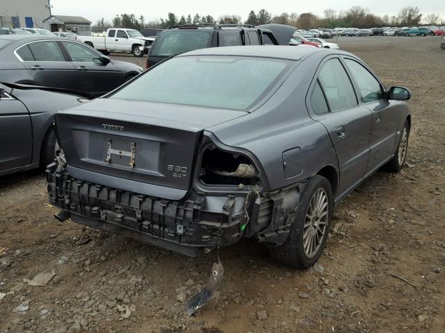 YV1RS58DX32271673 - 2003 VOLVO S60 2.4T GRAY photo 4