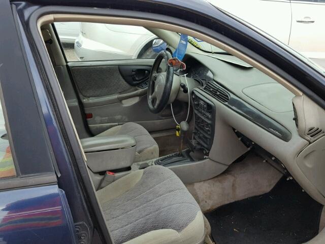 1G1ND52J0Y6337637 - 2000 CHEVROLET MALIBU BLUE photo 5