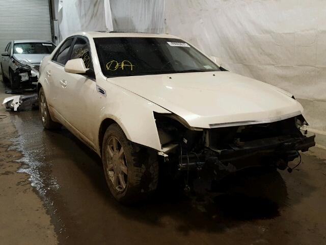 1G6DG577X80215591 - 2008 CADILLAC CTS WHITE photo 1