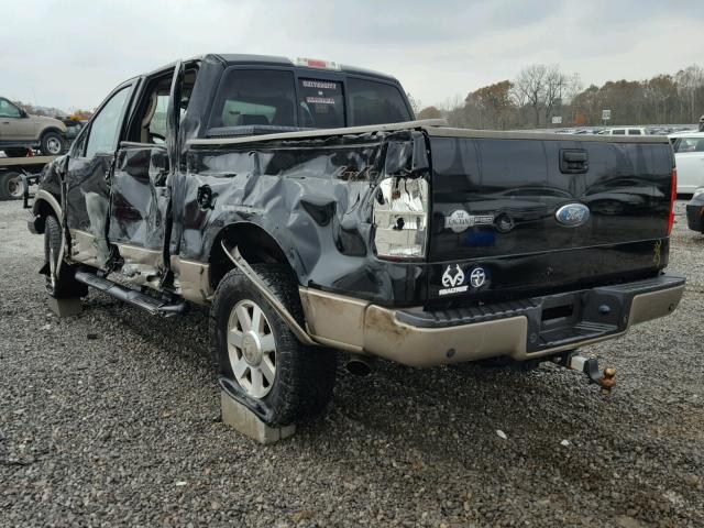 1FTPW14V26KE05489 - 2006 FORD F150 SUPER BLACK photo 3