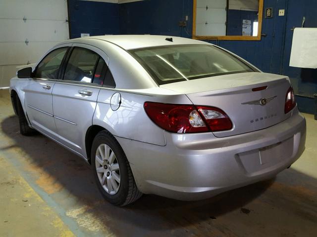 1C3LC46K27N552380 - 2007 CHRYSLER SEBRING SILVER photo 3