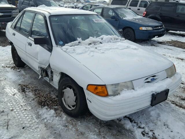 1FAPP14J7PW219893 - 1993 FORD ESCORT LX WHITE photo 1