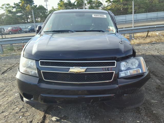 1GNEC03069R230716 - 2009 CHEVROLET TAHOE POLI BLACK photo 7