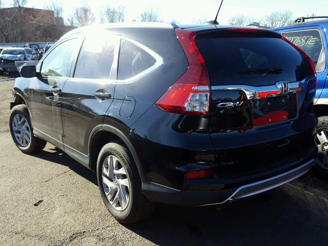 2HKRM4H70FH634750 - 2015 HONDA CR-V EXL BLACK photo 3