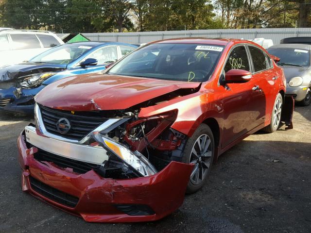 1N4AL3AP7HC184992 - 2017 NISSAN ALTIMA 2.5 RED photo 2