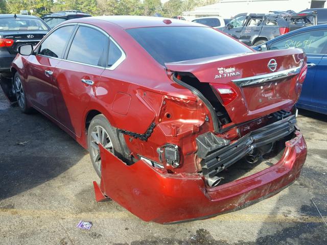 1N4AL3AP7HC184992 - 2017 NISSAN ALTIMA 2.5 RED photo 3