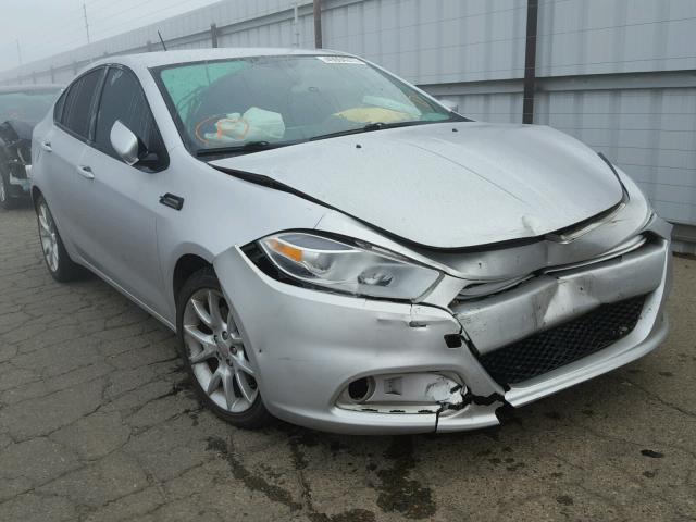 1C3CDFBA6DD151843 - 2013 DODGE DART SXT SILVER photo 1