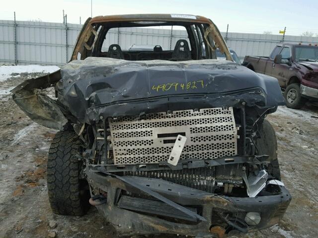 1FTWW31R69EB11255 - 2009 FORD F350 SUPER BURN photo 9