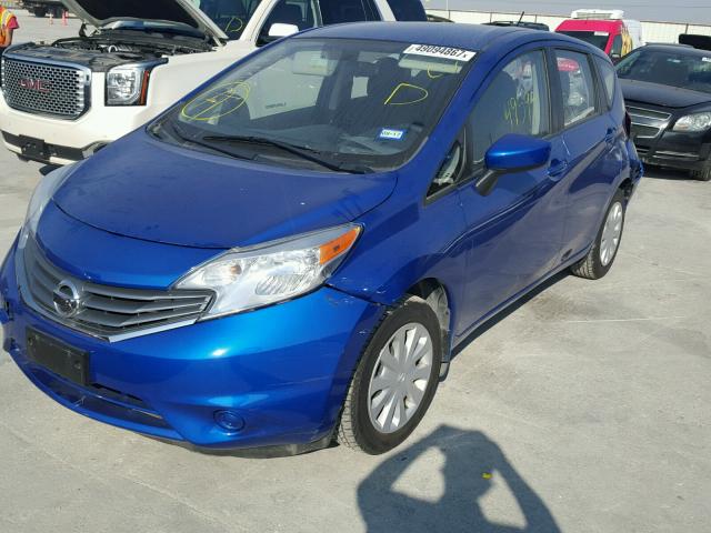 3N1CE2CP8FL374065 - 2015 NISSAN VERSA NOTE BLUE photo 2