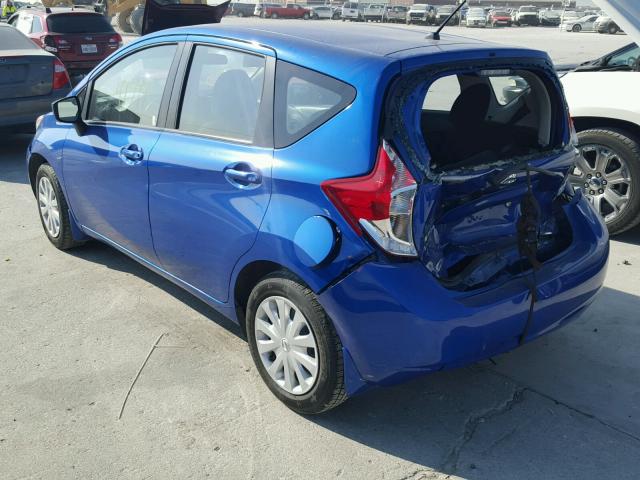 3N1CE2CP8FL374065 - 2015 NISSAN VERSA NOTE BLUE photo 3