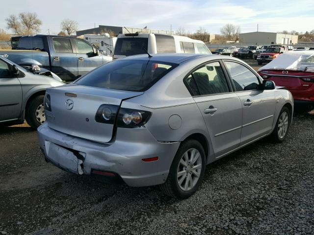 JM1BK32F481864772 - 2008 MAZDA 3 I SILVER photo 4