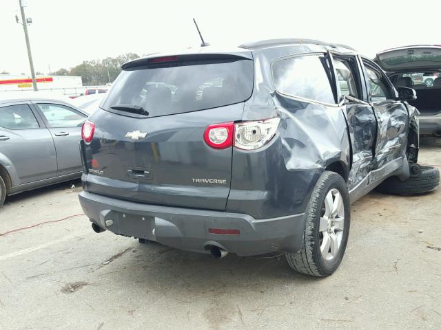 1GNER33DX9S128671 - 2009 CHEVROLET TRAVERSE L GRAY photo 3