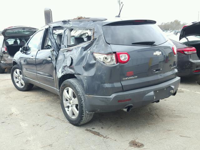 1GNER33DX9S128671 - 2009 CHEVROLET TRAVERSE L GRAY photo 4