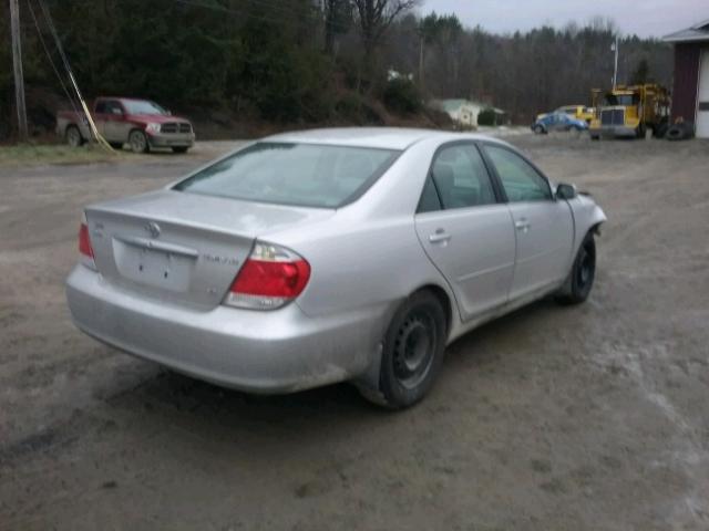 4T1BF30K55U610949 - 2005 TOYOTA CAMRY LE SILVER photo 4