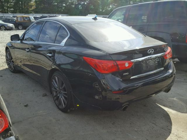 JN1FV7AR7GM450932 - 2016 INFINITI Q50 RED SP BLACK photo 3