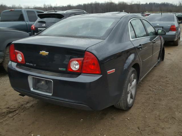 1G1ZC5EU2BF200068 - 2011 CHEVROLET MALIBU 1LT BLACK photo 4